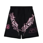 Hellstar Bermudas Bermuda Atlética Negra de Nylon