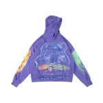 Hellstar Hoodie Sudadera Morada Estilo “Joker”