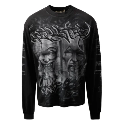 Hellstar Manga Larga Manga Larga Commandments Negra