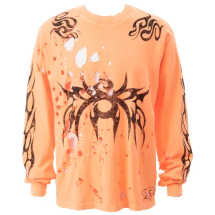 Hellstar Manga Larga Manga Larga Tribal Orange