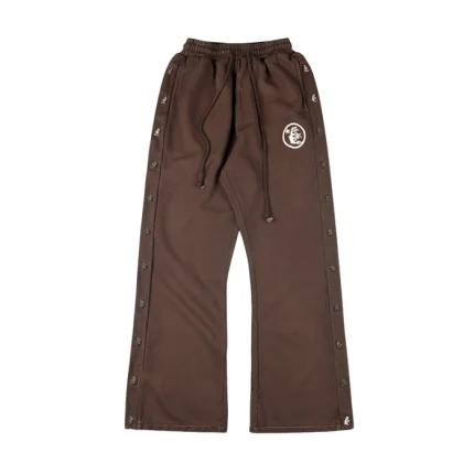 Hellstar Pantalones de Chándal Pantalones de Chándal Marrones
