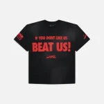 Hellstar Playera Playera Negra Beat Us!
