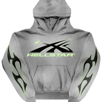 Hellstar Sudadera Sudadera Deportiva Gris