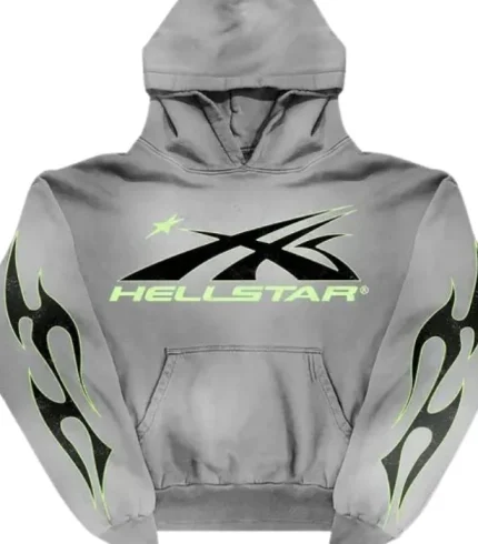 Hellstar Sudadera Sudadera Deportiva Gris