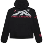Sudaderas Hellstar Sudadera Negra Y Roja