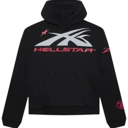 Sudaderas Hellstar Sudadera Negra Y Roja